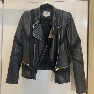 IRO lambskin leather jacket